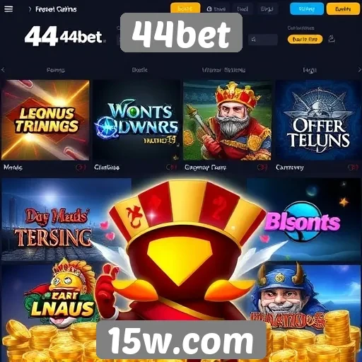 Variedade de jogos oferecidos pela plataforma 44bet
